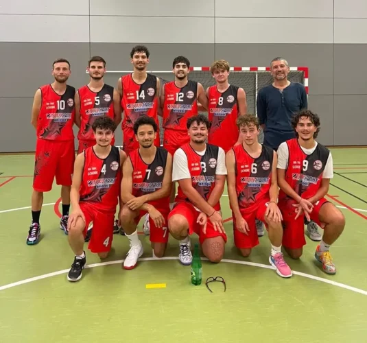 Séniors masculins Basketball Brivadois, départemental 1, saison 2024-2025.