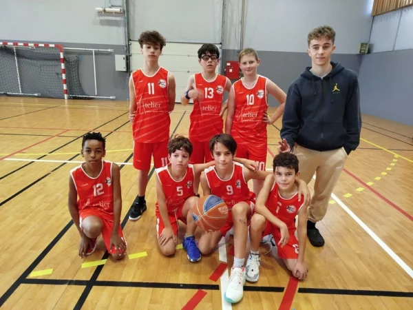 Nos U13 garçons, basketball Brivadois.