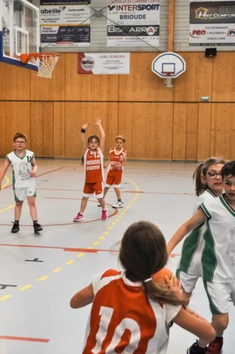 U9 party 2024 à brioude : la fête du mini basket !