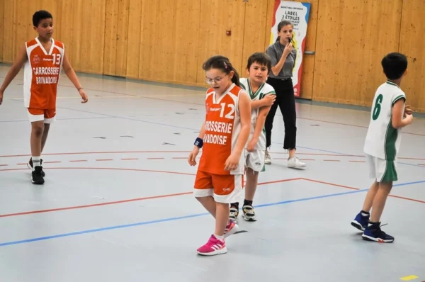 La u9 party 2024 à Brioude : la fête du mini basket.