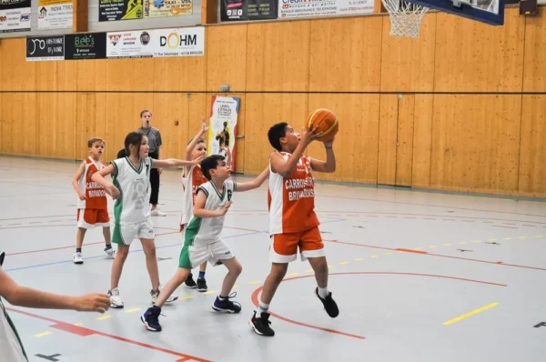 La fête du mini basket 2024 à Brioude.