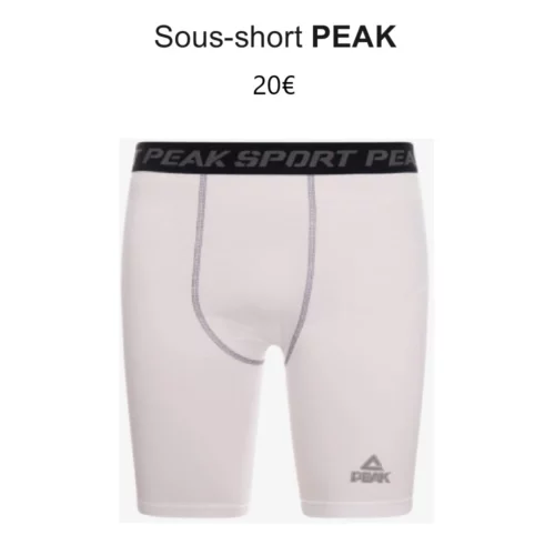 Sous short Basketball Brivadois.